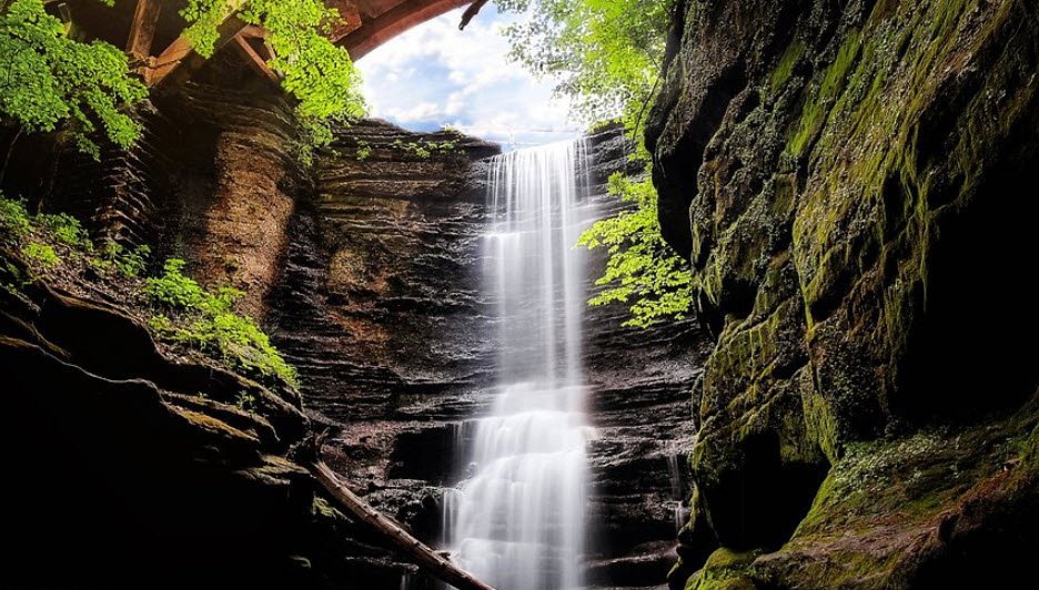 Matthiessen State Park, Illinois, USA